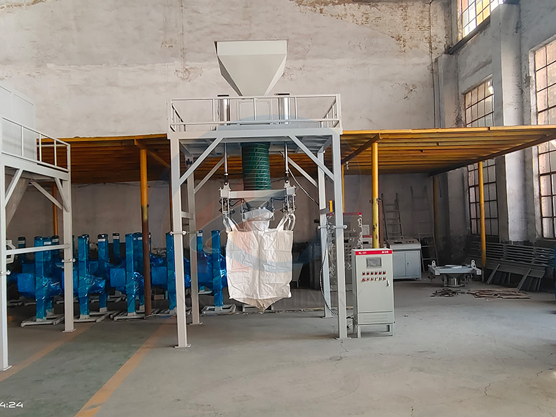 How much does a biomass pellet ton bag machine cost?