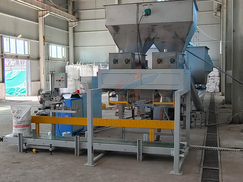 Double helix powder packaging machine automatic traction sewing machine